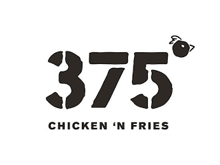 375 CHICKEN 'N FRIES logo