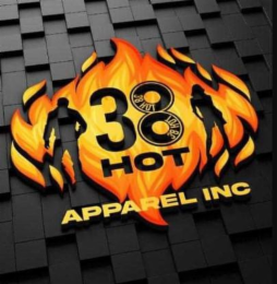 38 HOT APPAREL INC 38 HOT 38 HOT logo