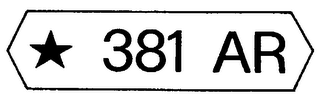 381 AR logo
