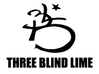 3BL THREE BLIND LIME logo