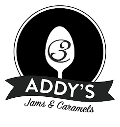3C ADDY'S JAMS & CARAMELS logo
