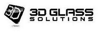 3D 3D GLASS SOLUTIONS logo