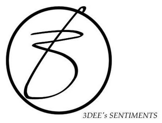 3D 3DEE'S SENTIMENTS logo