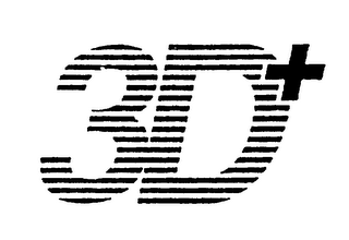 3D+ logo