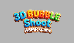 3D BUBBLE SHOOT ASMR GAME logo