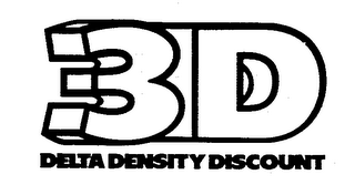 3D DELTA DENSITY DISCOUNT logo