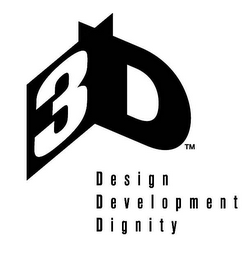 3D DESIGN DEVELOPMENT DIGNITY logo