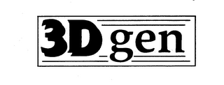 3D GEN logo