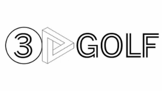 3D GOLF logo