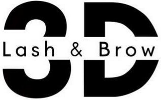 3D LASH & BROW logo