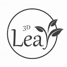 3D LEAF logo