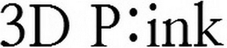 3D P:INK logo