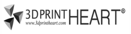 3D PRINT HEART WWW.3DPRINTHEART.COM logo