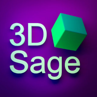 3D SAGE logo