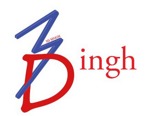 3D SINGH logo
