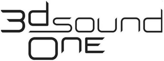 3D SOUND ONE logo