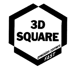 3D SQUARE PRECISION CORNERS FAST logo