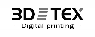 3D TEX DIGITAL PRINTING logo