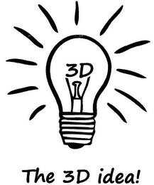 3D THE 3D IDEA! logo