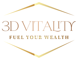 3D VITALITY FUEL YOUR WEALTH logo