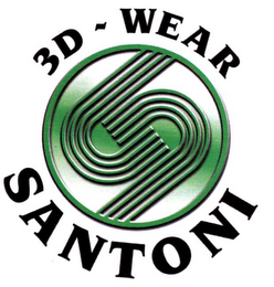 3D-WEAR S SANTONI logo