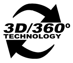 3D/360° TECHNOLOGY logo