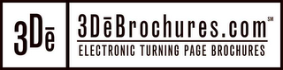 3DE 3DEBROCHURES.COM ELECTRONIC TURNING PAGE BROCHURE logo