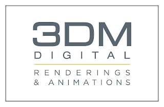 3DM DIGITAL RENDERINGS & ANIMATIONS logo