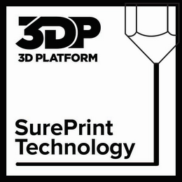 3DP 3D PLATFORM SUREPRINT TECHNOLOGY logo