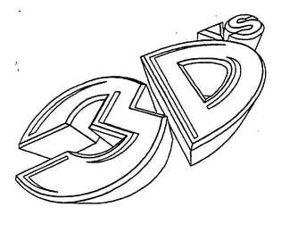 3D'S logo
