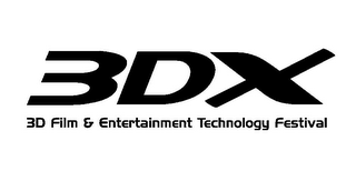3DX 3D FILM & ENTERTAINMENT TECHNOLOGY FESTIVAL logo