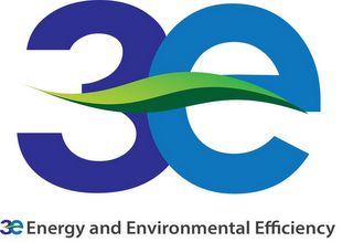 3E 3E ENERGY AND ENVIRONMENTAL EFFICIENCY logo
