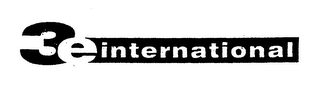 3E INTERNATIONAL logo