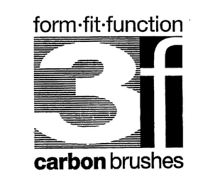 3F FORM FIT FUNCTION CARBON BRUSHES logo