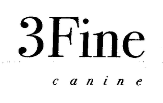 3FINE CANINE logo