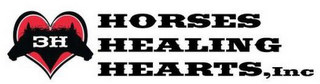 3H HORSES HEALING HEARTS, INC logo