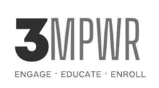 3MPWR ENGAGE · EDUCATE · ENROLL logo