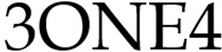 3ONE4 logo