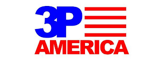3P AMERICA logo