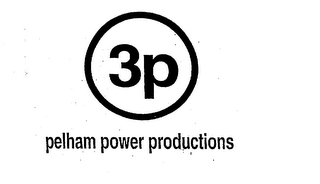 3P PELHAM POWER PRODUCTIONS logo