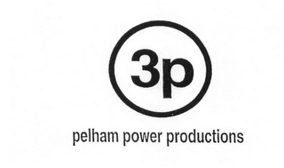 3P PELHAM POWER PRODUCTIONS logo