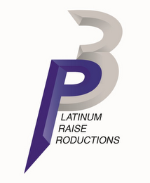3P PLATINUM PRAISE PRODUCTIONS logo