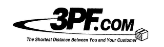 3PF.COM THE SHORTEST DISTANCE BETWEEN YOU AND YOUR CUSTOMER logo