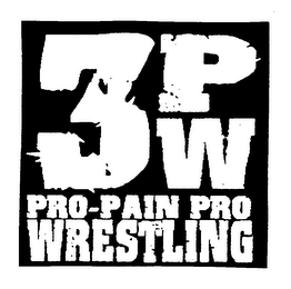 3PW PRO- PAIN PRO WRESTLING logo