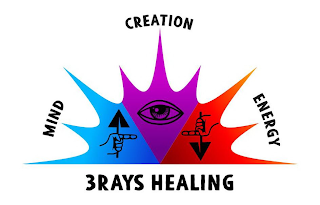 3RAYS HEALING MIND CREATION ENERGY logo