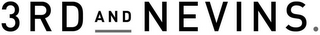 3RD AND NEVINS. logo
