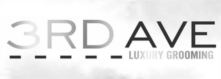 3RD AVE - - - - LUXURY GROOMING logo