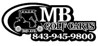 3RD AVE MB GOLF CARTS 843 945 9800 logo