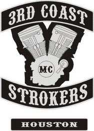 3RD COAST STROKERS MC HOUSTON logo