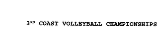 3RD COAST VOLLEYBALL CHAMPIONSHIPS logo